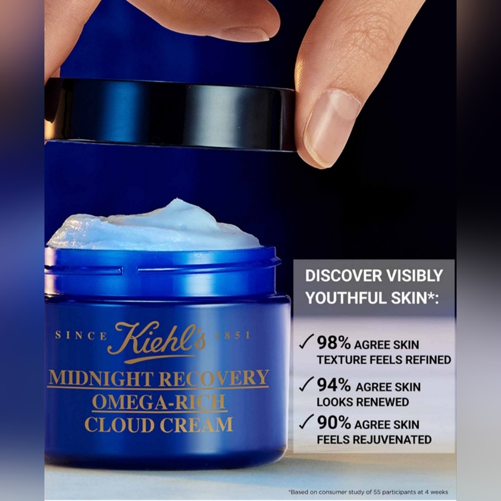 Kiehl's Midnight Recovery Cloud Cream - Picture 4 of 8